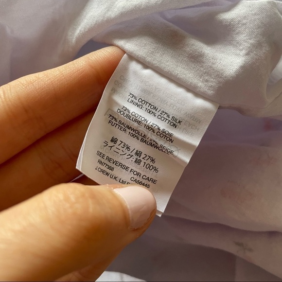 J.Crew fully lined cherries sleeveless top tie detail summer shirt flowy - Picture 6 of 7